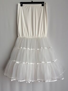Grace Karin Ivory Mermaid Petticoat 3XL – Bridal Crinoline Underskirt Stretch